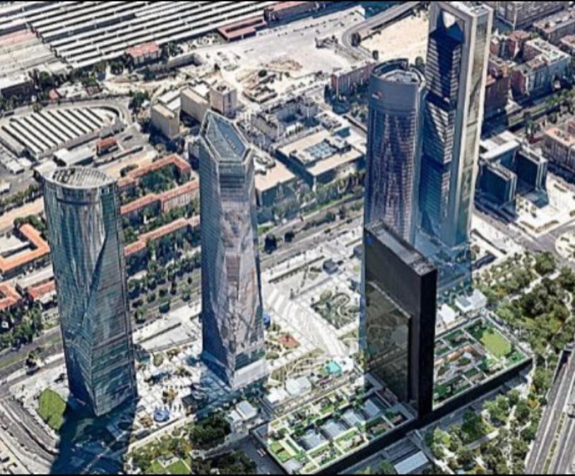 Апартаменты Chamartin De Frente A 4 Torres Мадрид Экстерьер фото